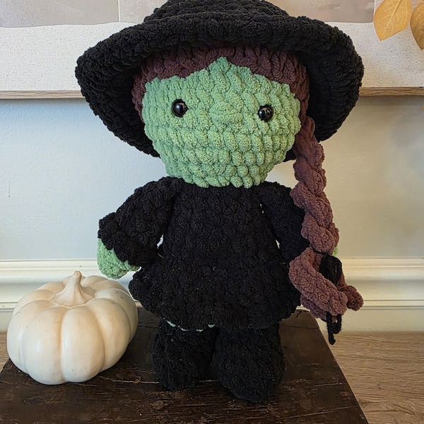 Elphaba Green Witch Stuffed Doll