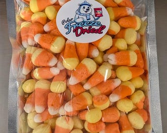 Freeze Dried Candy Corn - Crunchy Corn Halloween Treat Snack
