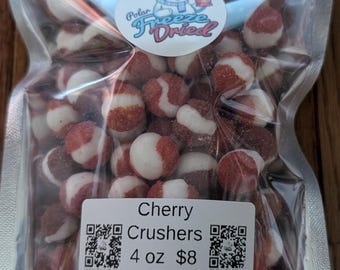 Freeze Dried Flavored rainbow bites candy! Cherry, Blue Raspberry, Watermelon and more! *please read description*