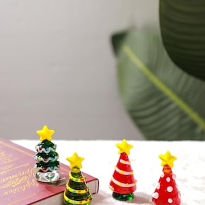 Handmade Stained Glass Christmas Tree, Illuminated Glass Christmas Trees, Collectible Christmas Trees, Handcrafted Festive Christmas Décor