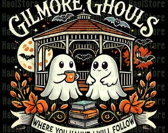 Gilmore Ghouls Halloween Png, Ghost Spooky Season Halloween Png, Ghost Halloween Png, Funny Halloween Kids Png