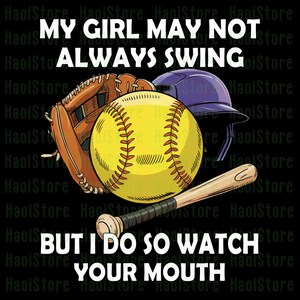 Ma fille peut ne pas toujours swinguer mais je le fais png, Baseball softball fête des mères png, baseball softball fête des mères png, softball maman png
