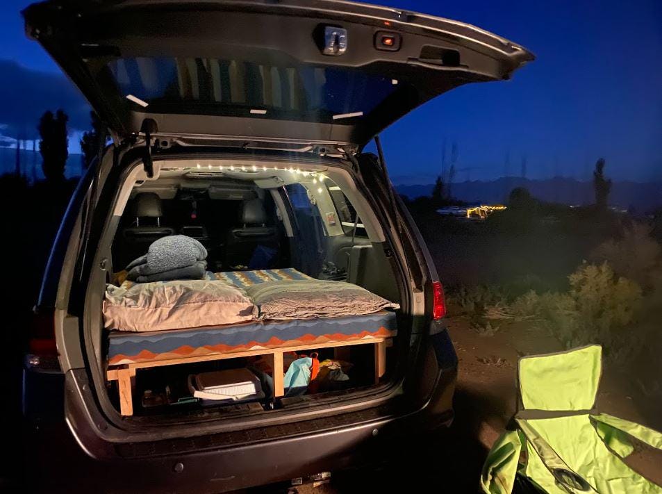Honda Odyssey Minivan Camper Conversion DIY Plans (slat Bed) - Etsy