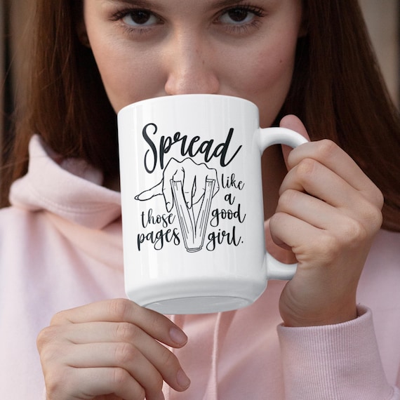 Funny Spicy Dark Romance Book Lover Ceramic Mug
