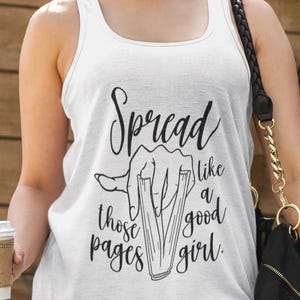Dark Romance Reader Tank Top: Funny Bookworm Gift