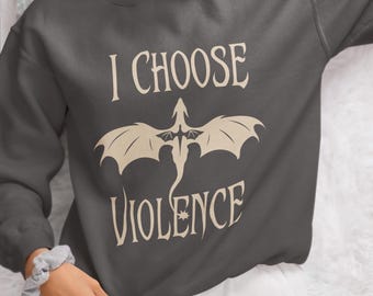 Fourth Wing Inspired Cozy Sweatshirt | Onyx Storm Romance Reader Gift for Her
