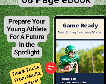 Media Training eBook: Athlete Personal Brand & Interview Skills (Digital Download)
