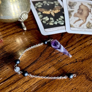 Banded Amethyst Pendulum