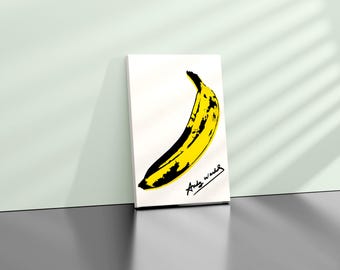 アンディ・ウォーホル バナナ ポップアート ポスター、アンディ