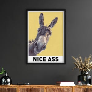 Decoração engraçada para banheiro, bunda bonita, burro no banheiro, decoração para banheiro, acessórios para banheiro, estampas, estampa engraçada para banheiro, arte para banheiro,