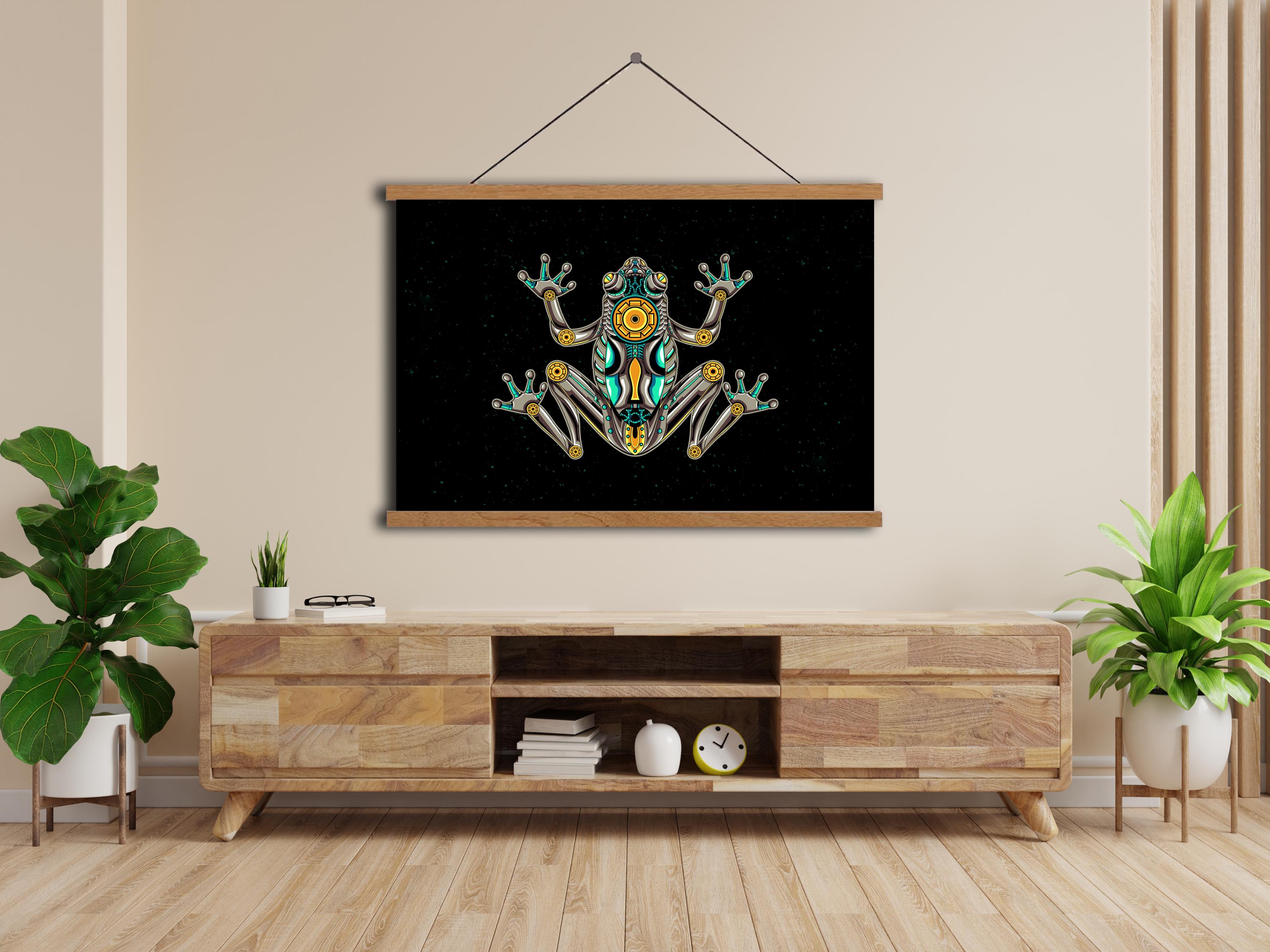 Steampunk-Stil Frosch, Mancave Dekor, Frosch-Raum-Dekor, Geschenk für Frosch, Steampunk Art, Mancave Geschenk, Steam Punk Art