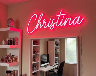 Custom Kids Neon Name Sign, Name Neon Sign, Kids Room Decor, Neon Sign Bedroom, LED Neon Sign,  Home Decor, Kids Gift Sign, Neon Wall Decor