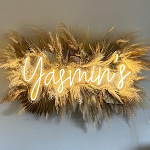 Custom Neon Decor Signs | Neon Aesthetic Sign | LED Neon Sign| Neon Salon Decor | Personalized Gifts | Wall Decor | Neon Sign Bedroom