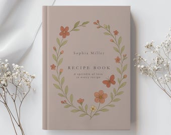 Libro de cocina personalizado, libro de recetas personalizado, chef familiar, diario de cocina, libro de cocina familiar, regalo para parejas, libro de recetas con nombre personalizado