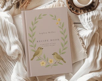 Libro de recetas personalizado: libro de cocina personalizado, regalo de chef familiar