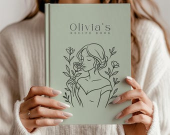 Libro de cocina personalizado, libro de recetas personalizado, chef familiar, diario de cocina, libro de cocina familiar, regalo para parejas, libro de recetas con nombre personalizado
