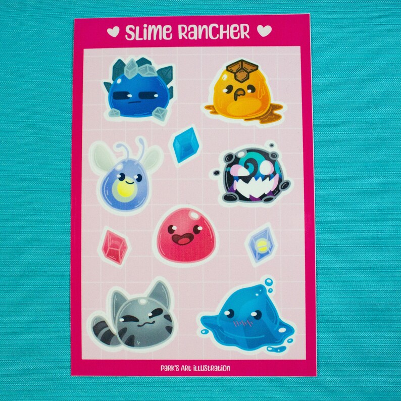 Slime Rancher Sticker Sheets - Etsy