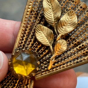 Fermeture vintage pour ceinture à guillotine