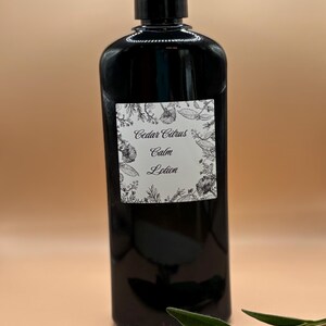 Cedar Citrus Calm Lotion ( 10 oz)
