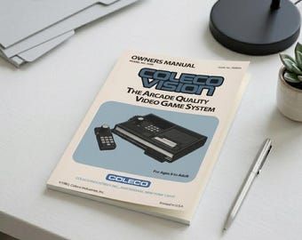 ColecoVision Retro Gaming Notebook | Vintage Console Journal | Gamer Gift