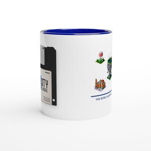 SimCity Mug | Retro Videogame Cup | Floppy Disk | Vintage Gaming Gift image 8