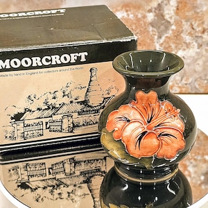【ヴィンテージ・100部限定品】 英国MOORCROFT 花瓶 Vintage Moorcroft Vases - Etsy