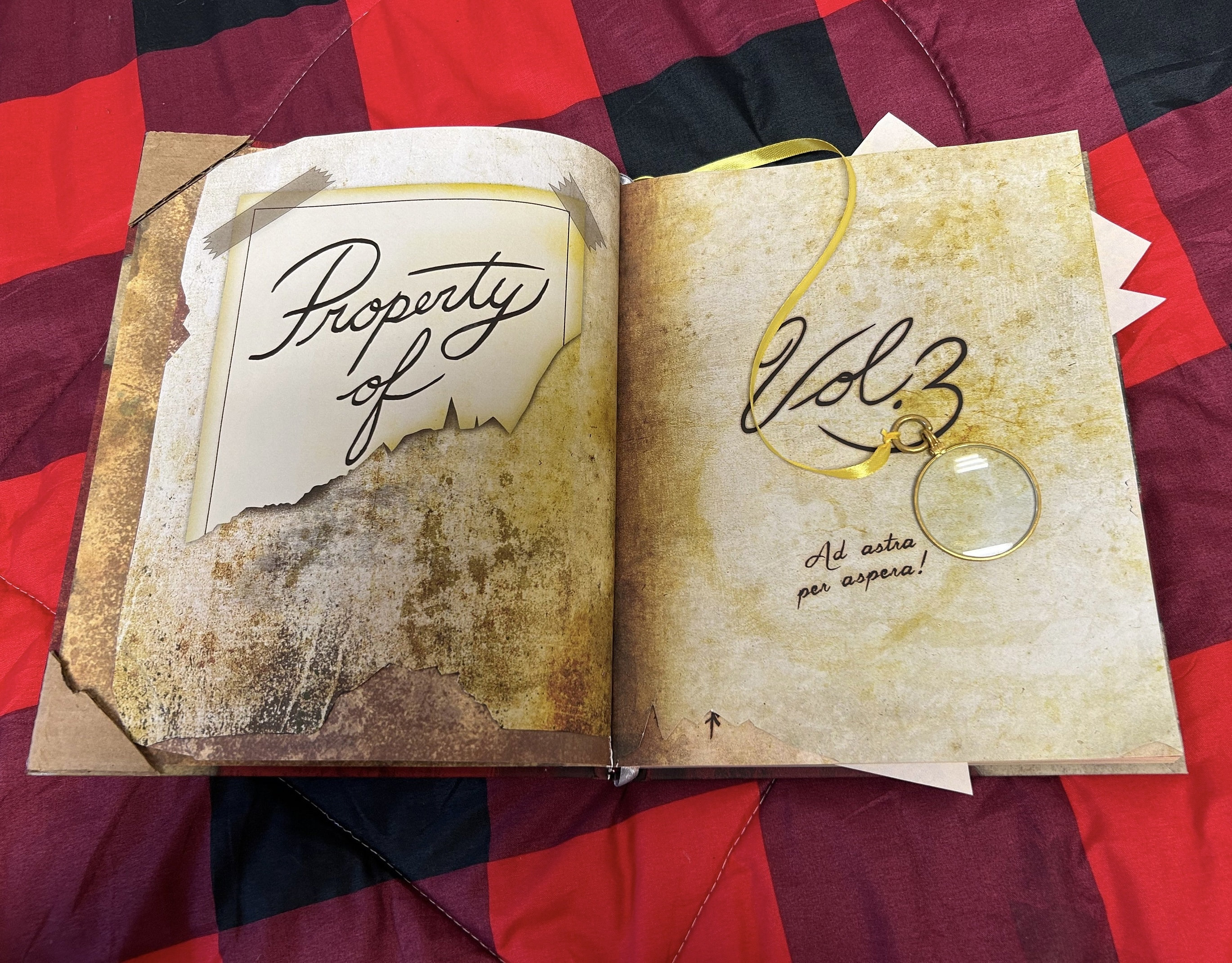Gravity Falls Journal 3 Special Edition Recreation Custom AUGUST