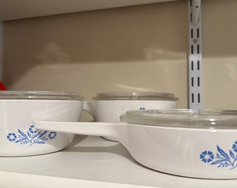 ヴィンテージ コーニングウェア コーンフラワー キャセロール