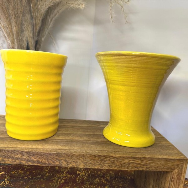 SBHP South Blue Hill, Maine Studio Pottery Vases