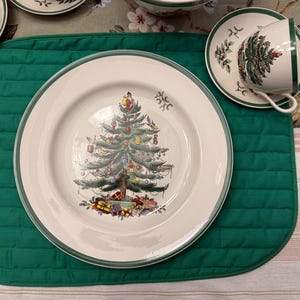 Vintage Spode Christmas Tree Dinnerware and Serving – Holiday China, Collectible Tableware