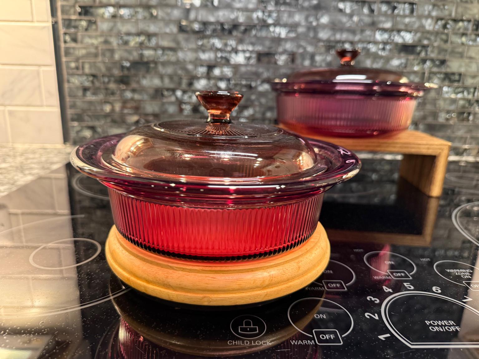 Corning Vision Cranberry - Etsy