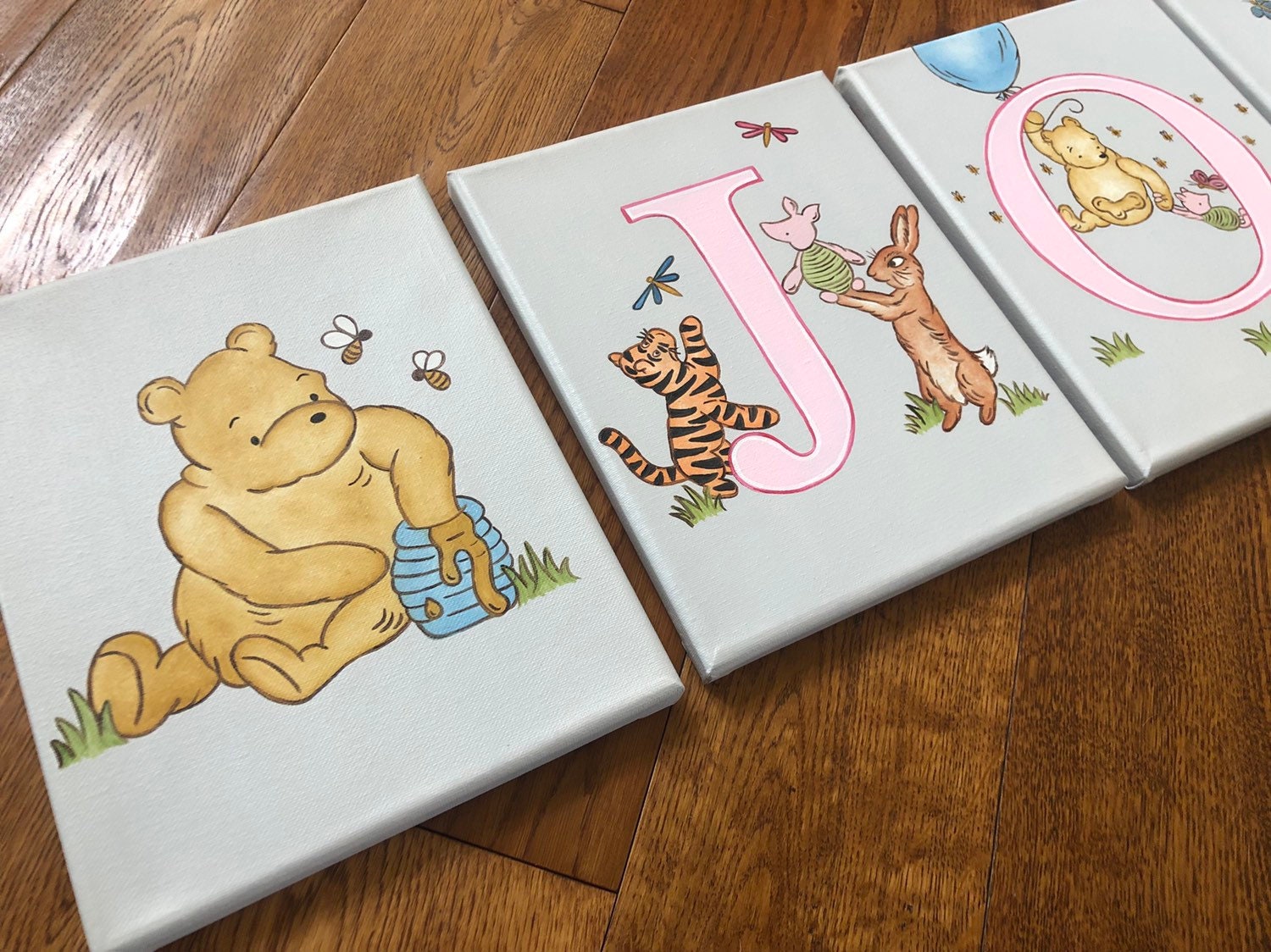 8 X 10 Classic Winnie the Pooh Animal Personalized - Etsy 8 X 10 Classic Winnie the Pooh Animal Personalized - Etsy