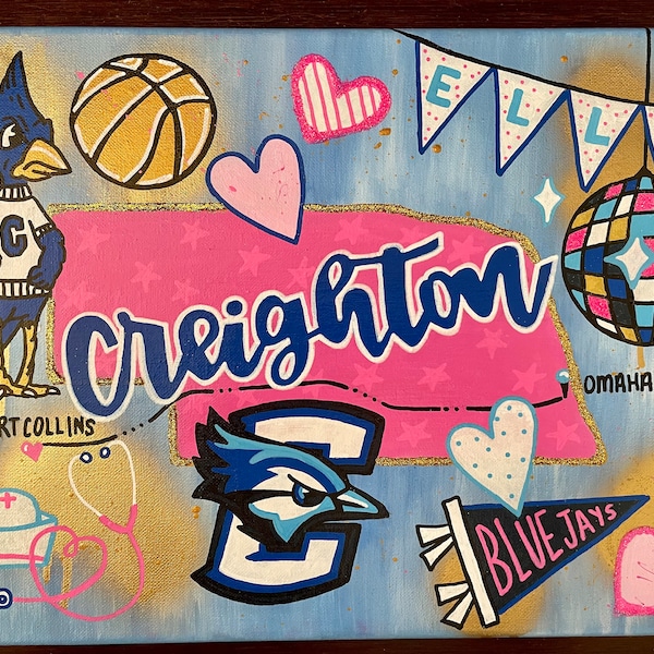 College Dorm Canvas Wall Art Etsy