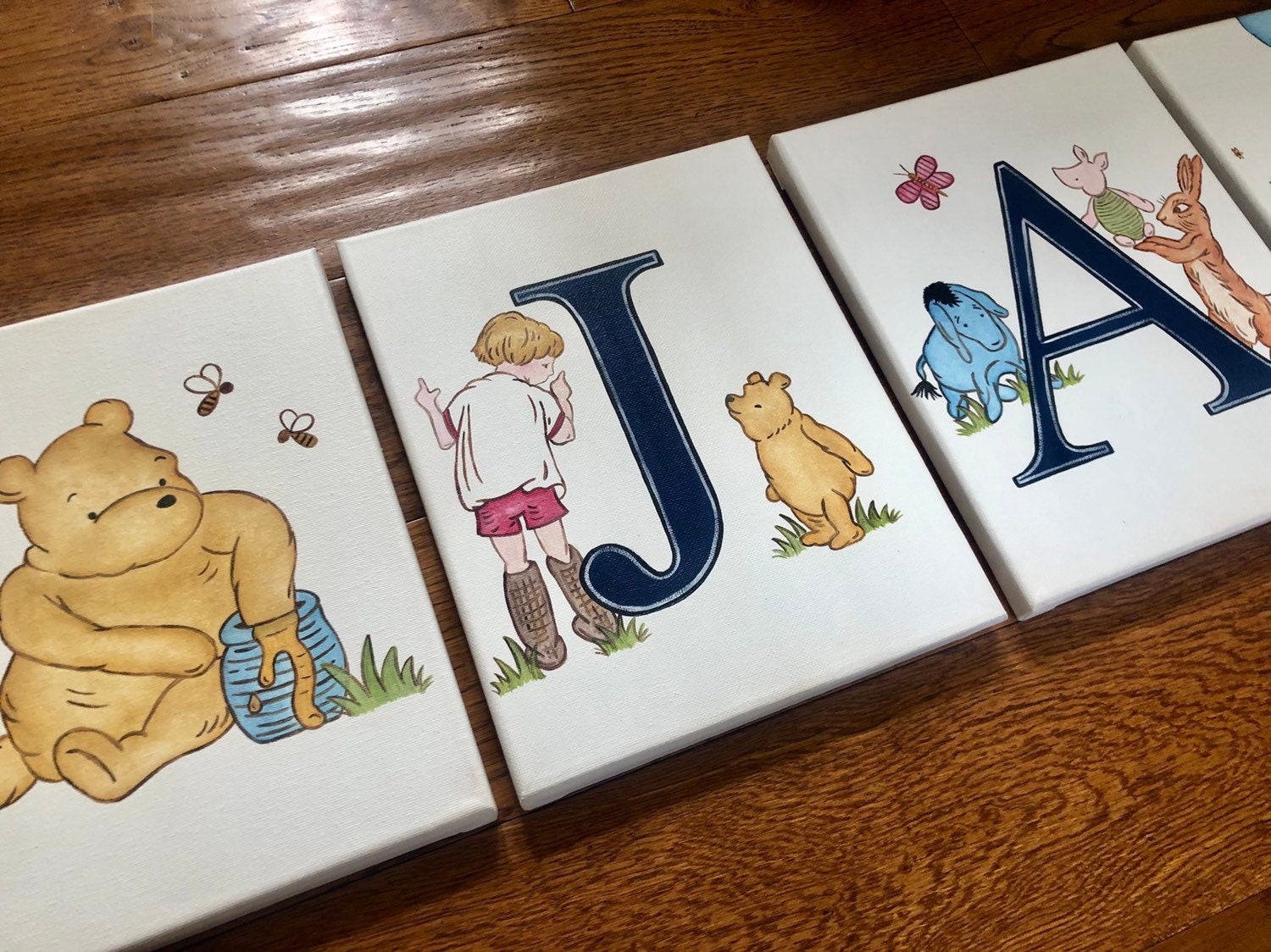 8 X 10 Classic Winnie the Pooh Animal Personalized - Etsy 8 X 10 Classic Winnie the Pooh Animal Personalized - Etsy