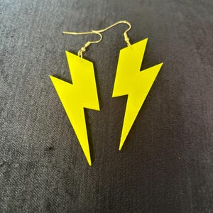 Classic Lightning Bolt Earrings