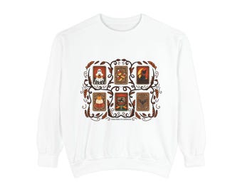 Halloween Stamp Collection Crewneck