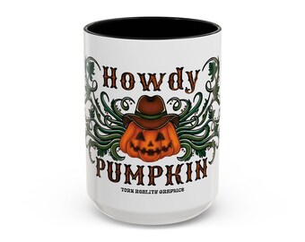 Howdy Pumpkin Mug