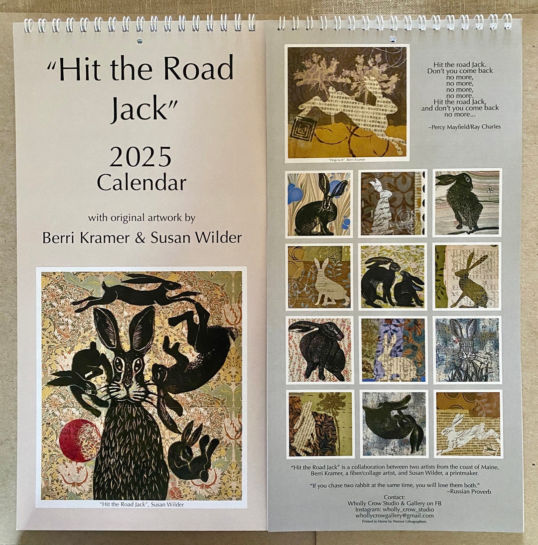 2025 Rabbit Calendar (3 Pack), 