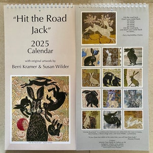 Calendario Coniglio 2025, "Hit the Road Jack"