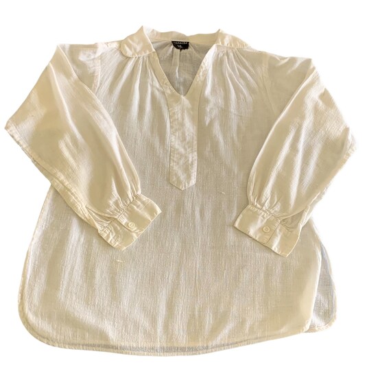 Vintage cotton gauze shirt Gem