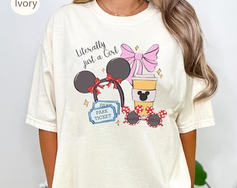 Disney Kokette Schleife Png, buchstäblich nur ein Mädchen Png, Disneyland Mädchen Reise PNG, Mickey Minnie Ohren PNG, Magic Kingdom PNG, digitaler Download