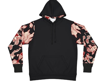 Koi fish Japanese vintage hoodie, fish hoodie, Japanese streetwear, y2k hoodie, Japanese fashion, gift for him, festival hoodie