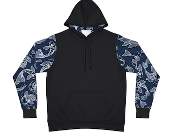 Vintage Koi Fish Hoodie: Japanese Streetwear, Y2K Fashion