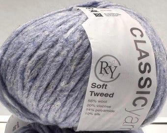 Rowan RYC Soft Tweed  Classic Yarns Super Bulky Yarn 50 g/80 m