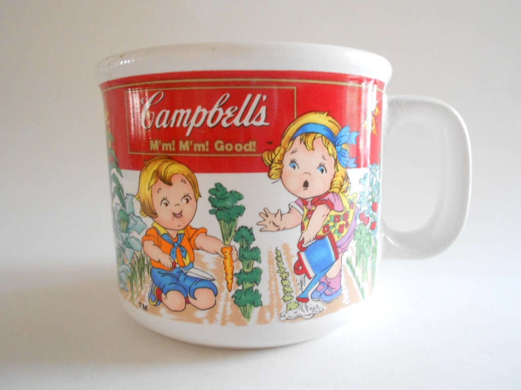 1993 campbell's soup mug sales
