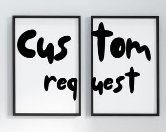 Custom Request - Add on objects/other special request