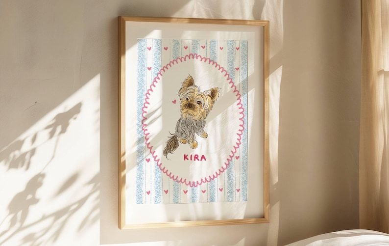 Custom Cat Portrait Cute Cat Poster Personalized Badly Drawn Pet Art Cat Lover Gift Hand Drawn  Cat Wall Art Dog Pet Loss Gift Funny Cat Custom Badly Drawn Pet Portrait Digital Printable Cat Portrait Wall Art Cat Lover Gift Personalized Cat  Portrait