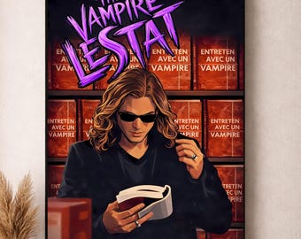 Interview With The Vampire Book, 13x19 Inch Print