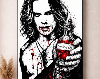 The Rockstar Lestat, 13x19 Inch Print