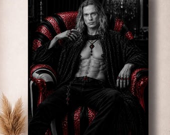 The Rockstar Lestat Red, 13x19 Inch Print